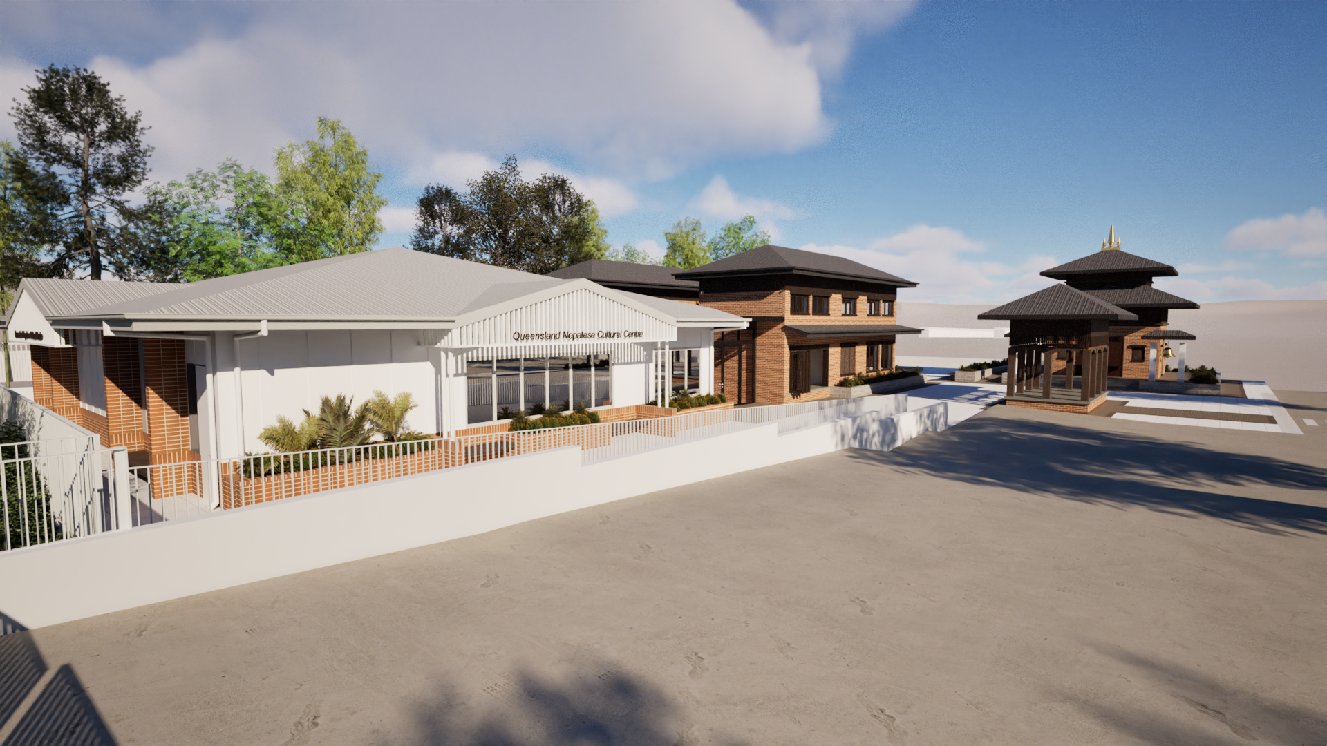 View from the entrance